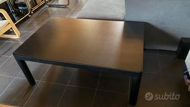 Tavolo tavolino nero Kartell anni 80