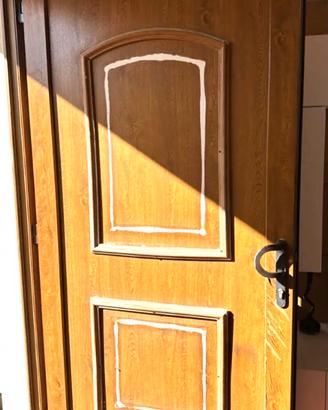 BLOCCO:Portoncino-porte-infissi pitch pine