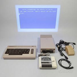 Lotto Commodore 64 C64 + Floppy Drive 1541 + Datas