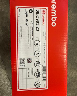 Dischi posteriori brembo range rover evoque nuovi