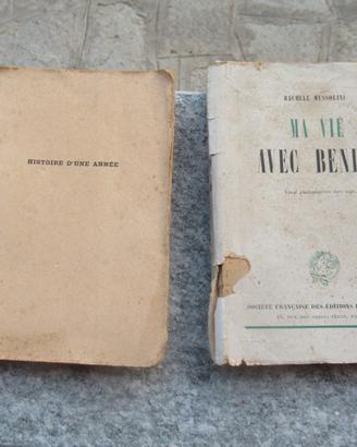 Vecchi libri Mussolini