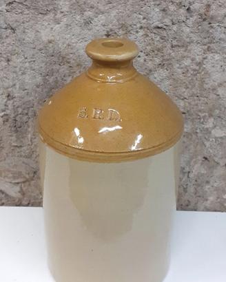 Antico vaso WW1 in gres George Skey 9 SRD Tamworth