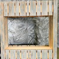 Libreria Shabby Chic Illuminata – Pezzo Unico