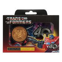 Moneta da collezione Transformers 40° anniversario