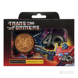 Moneta da collezione Transformers 40° anniversario