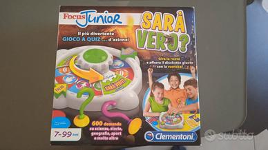 Gioco di società focus junior sarà verò? clementon