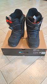 scarponi snowboard bambino burton 36,5