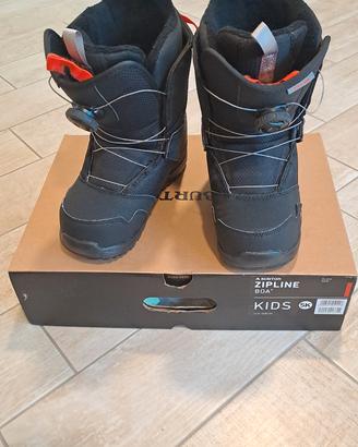 scarponi snowboard bambino burton 36,5