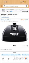 Porta poacchi auto Thule