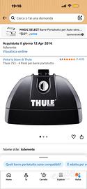 Porta poacchi auto Thule