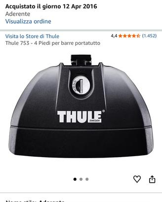 Porta poacchi auto Thule