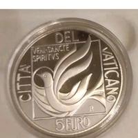 5€ MONETA VATICANO 2005 SEDE VACANTE MMV. ARG. 925