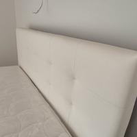 letto matrimoniale nuovo bianco