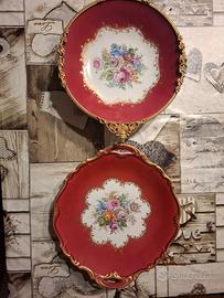 Tris piatti porcellana limoges vintage