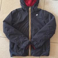 K-Way reversibile  blu/rosso