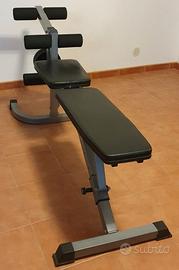 Panca Regolabile con Leg Extension + 2 Dischi 5 kg