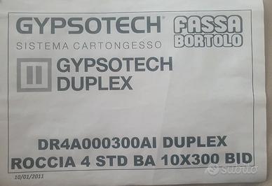 Pannelli accopiati cartongesso