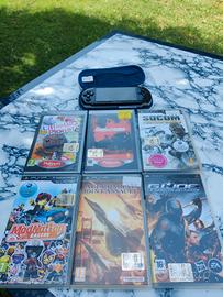 PSP + Custodia + giochi 