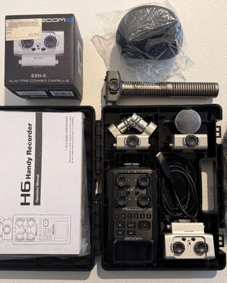 Zoom H6 + accessori