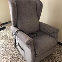 Poltrona relax elettrica anziani 