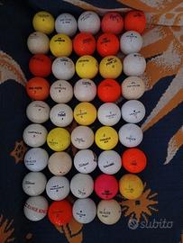 44 Palline da golf usate