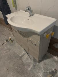 Lavabo con specchiera
