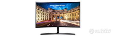 2 Monitor SAMSUNG curvo 27 Pollici + Supporto