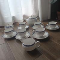 servizio thè porcellana Wedgwood kingsbridge