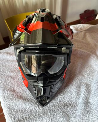 Casco da moto cross-enduro