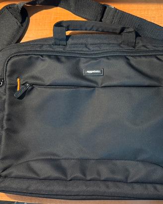 Borsa porta computer Amazon Basics nera