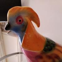 Pappagallo di ceramica