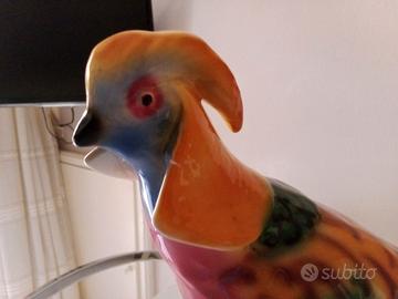 Pappagallo di ceramica