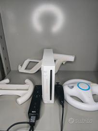 Nintendo Wii + accessori + 40 giochi installati