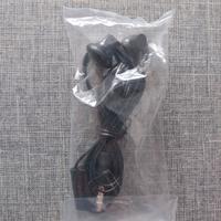 AURICOLARI TELEFONO NERI ATTACCO JACK 3,5MM 