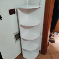 Mobile bianco angolare non ikea 