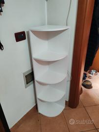 Mobile bianco angolare non ikea 