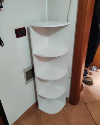 Mobile bianco angolare non ikea 