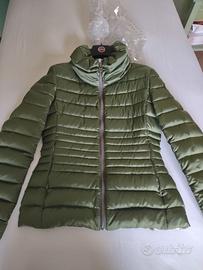 Cappotto piumino donna Colmar verde nuovo