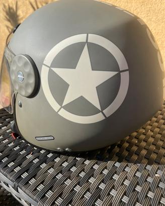 Casco jet Project verde tg S