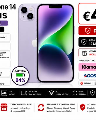 Apple iPhone 14 Plus Purple 256 GB