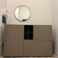 Madia Caccaro con specchio e appendiabiti Brescia