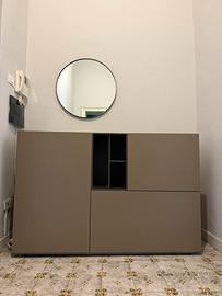 Madia Caccaro con specchio e appendiabiti Brescia