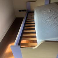 Letto singolo con materasso