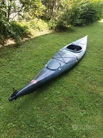 Kayak mare Rainbow + pagaia Carlisle magic