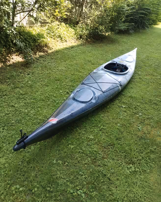 Kayak mare Rainbow + pagaia Carlisle magic