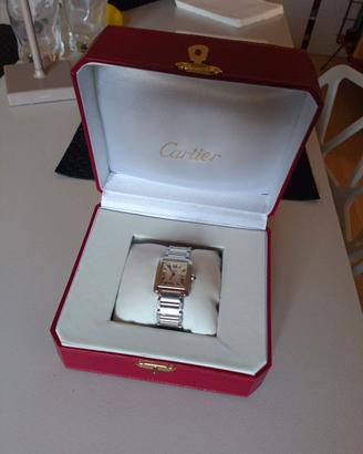 orologio Cartier francese tank medio 
