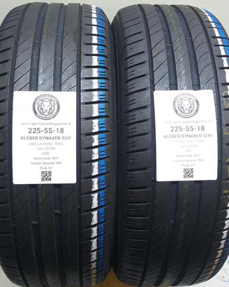 2 GOMME 225 55 18 KLEBER A76847
