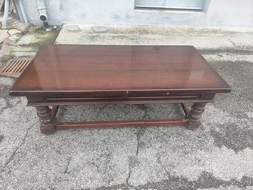 Tavolo basso in legno anche sca.mbio