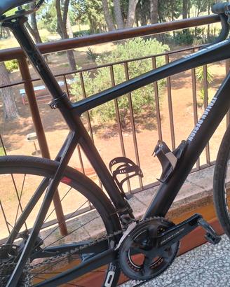 Bici da corsa con motore vivax centralina potenzia