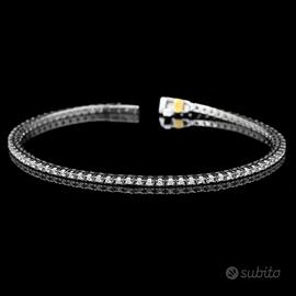 BRACCIALE TENNIS RECARLO ORO 18KT BRILLANTI 0.94CT